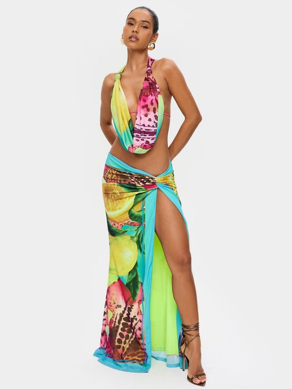 NWOT Murci Rio Maxi Skirt